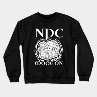 LARP - NPC Mode On - NPC Crewneck Sweatshirt